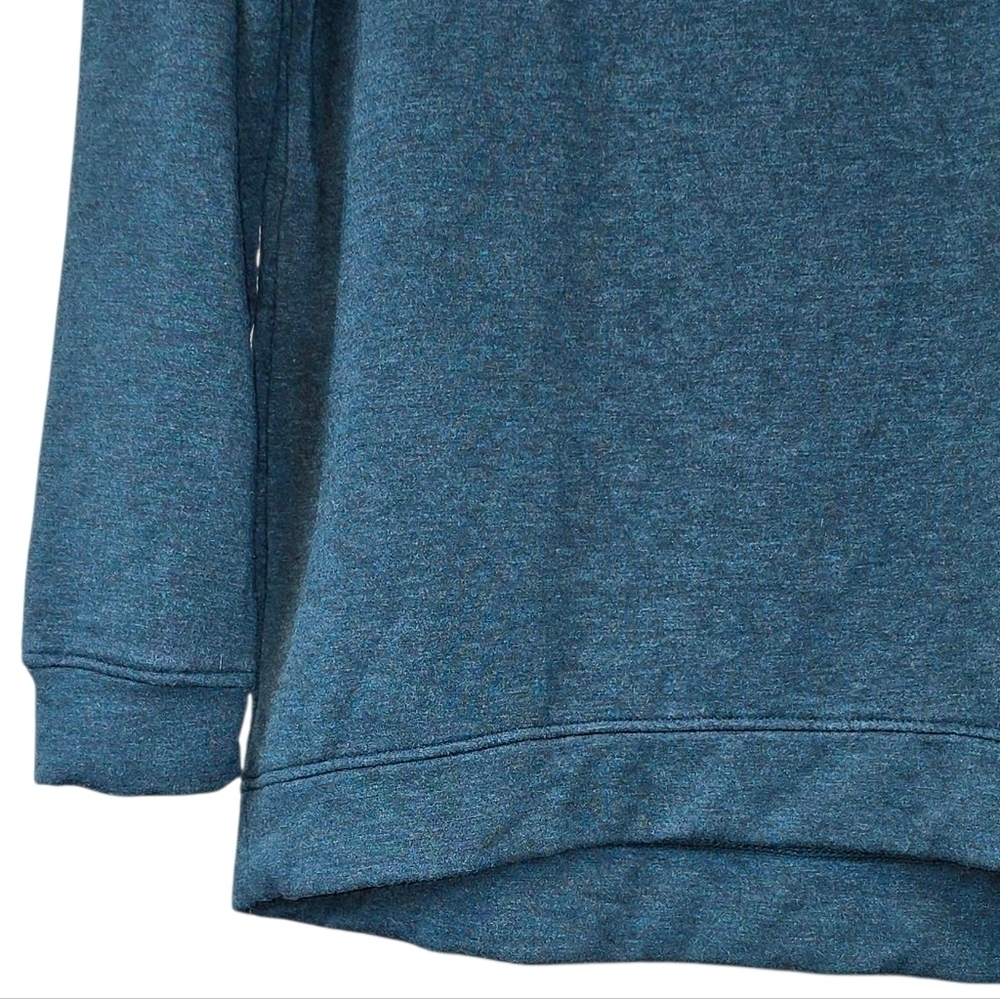 Orvis Cozy Long Sleeve Crewneck Pullover Sweatshirt Green Size Medium - Picture 5 of 9